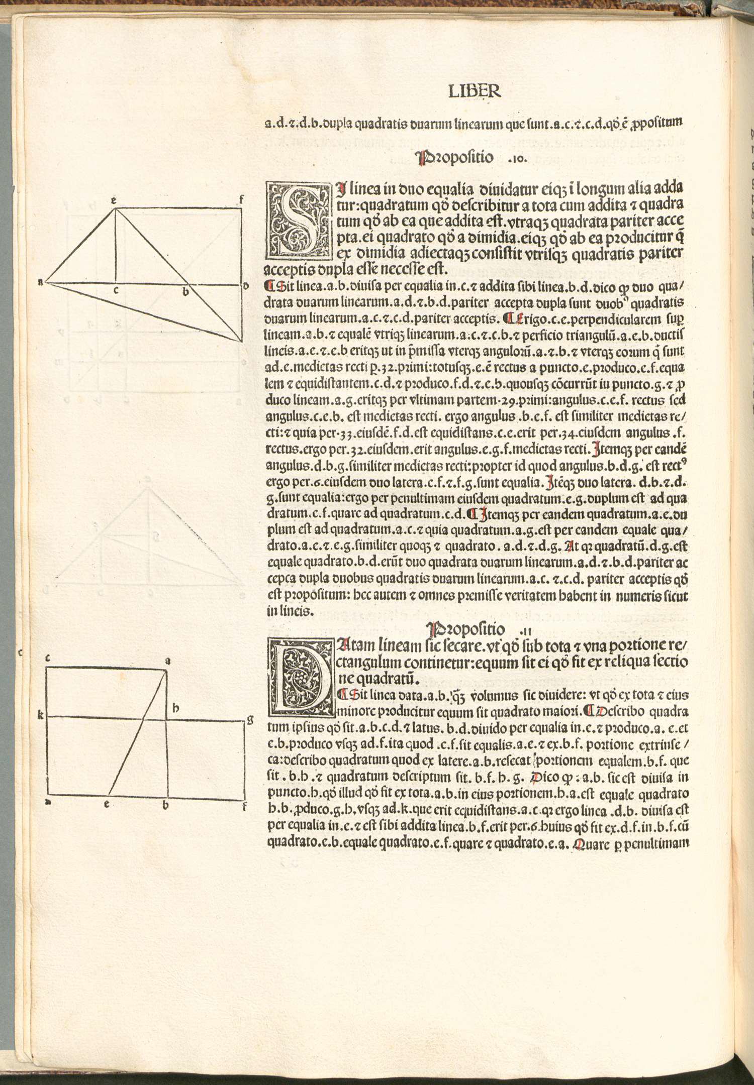 Detail of page from Euclid
